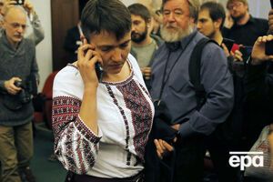 Встреча Савченко с жителями Николаева сопровождалась бросанием яиц