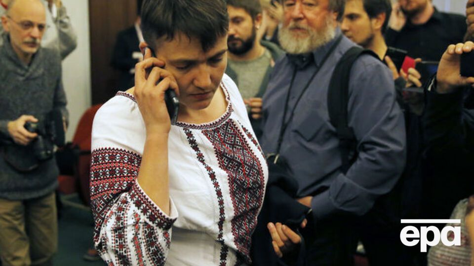 Встреча Савченко с жителями Николаева сопровождалась бросанием яиц