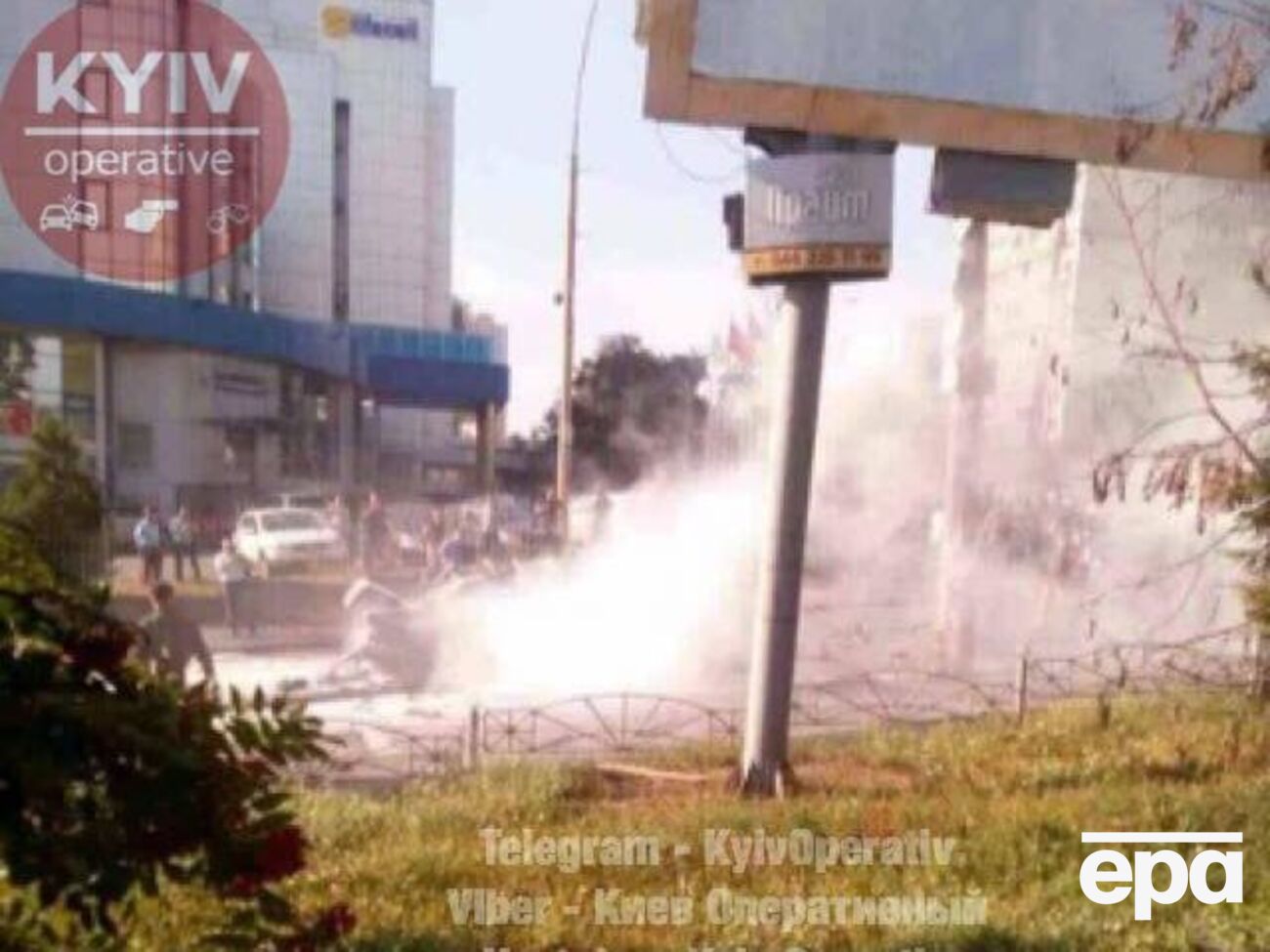 Детали взрыва в Соломенском районе столицы пока выясняются