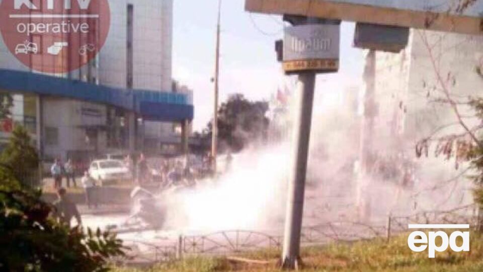 Детали взрыва в Соломенском районе столицы пока выясняются