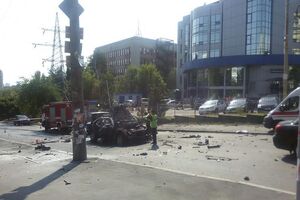 У Києві вибухнув автомобіль