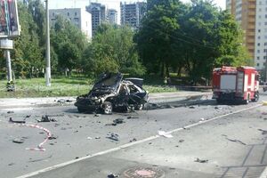 У Києві вибухнув автомобіль