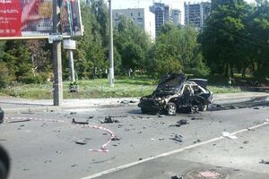 Вибух авто стався вранці 27 червня в Солом'янському районі Києва