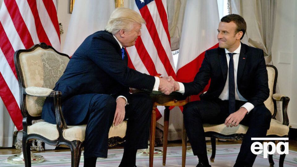 Трамп привітав Макрона з перемогою його партії на парламентських виборах у Франції