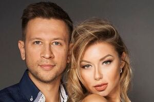 Ступка и Логунова устроили крестины дочери