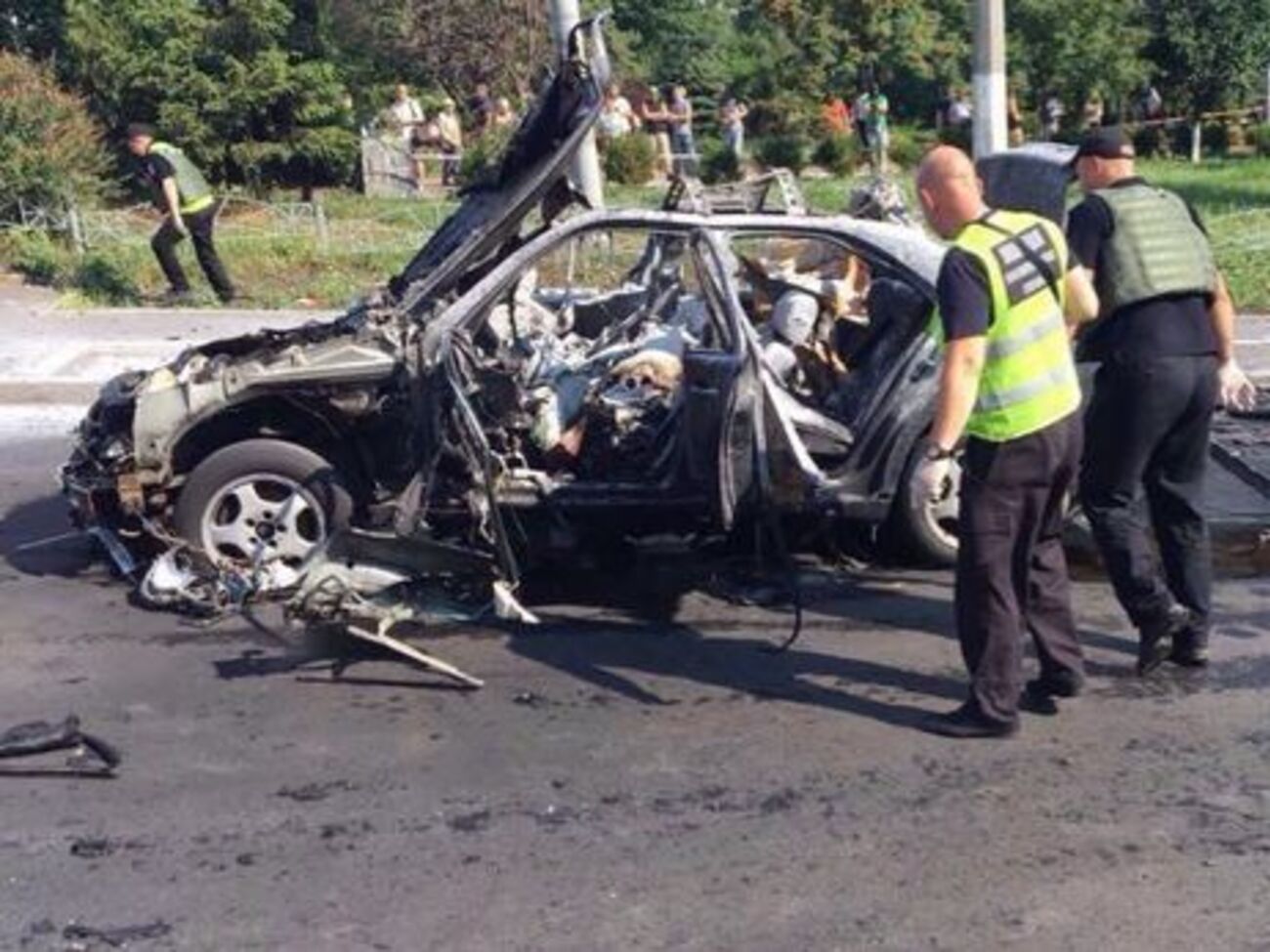 Шаповал був підірваний у своєму авто 27 червня в Києві