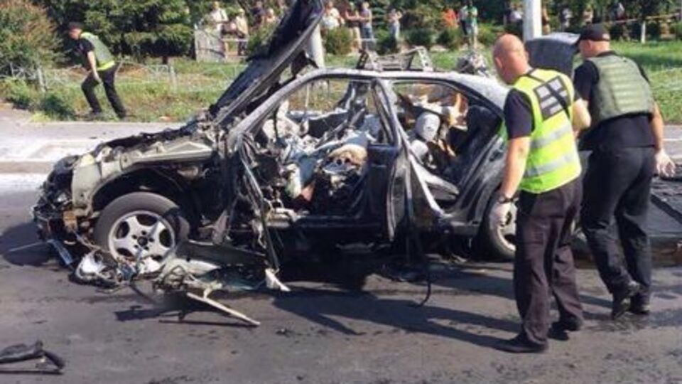 Шаповал был взорван в своем авто 27 июня в Киеве