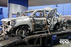 Машина патруля ОБСЄ вибухнула 23 квітня