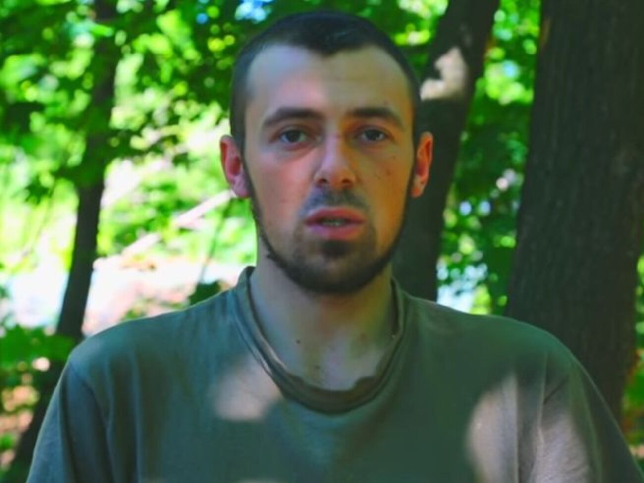 Бойцы записали видеообращение на передовой