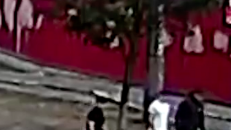 Нападники зламали конструкцію намету, столик і розкидали речі