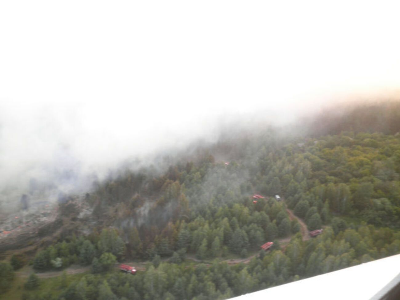 У Чорнобильській зоні триває пожежа