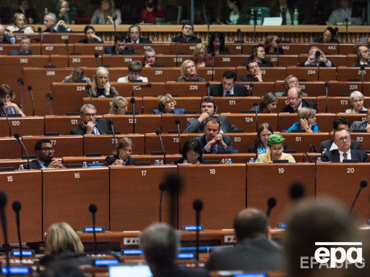 Російська делегація не бере участі в сесіях ПАРЄ