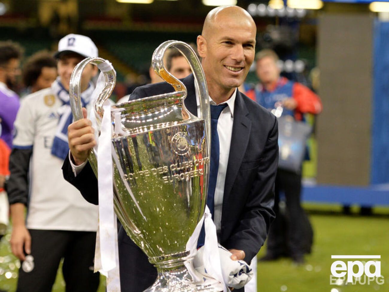 Зидан:&nbsp;Может быть, по мне этого не видно, но в глубине души я очень доволен