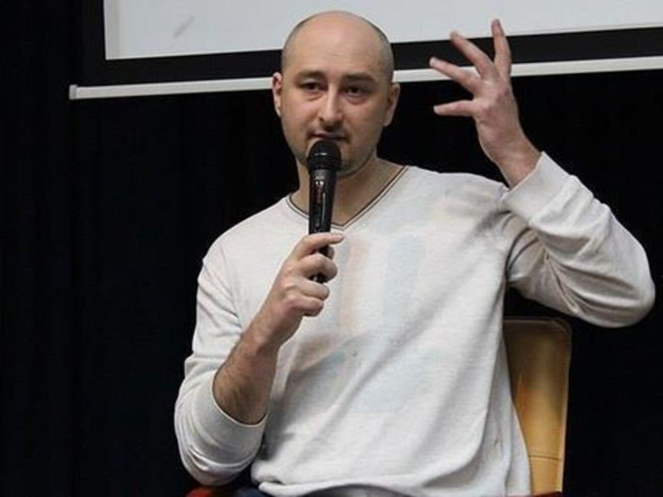 Аркадий Бабченко:&nbsp;Танк стал убедительным аргументом в споре