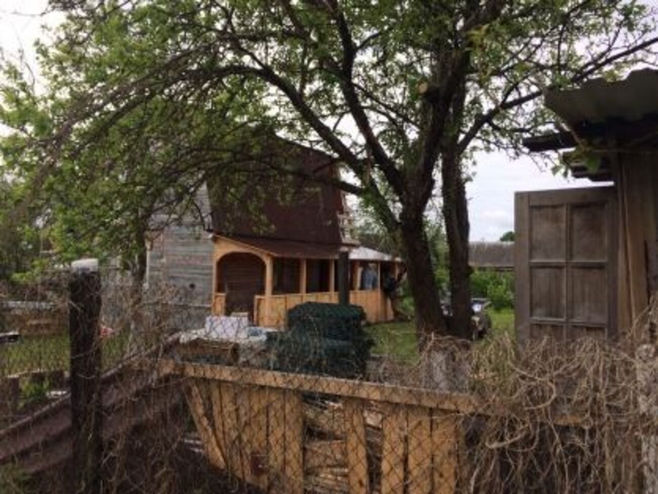 Дачный участок, где произошло преступление