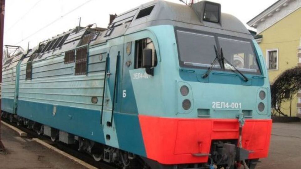 В Винницкой области загорелся локомотив поезда