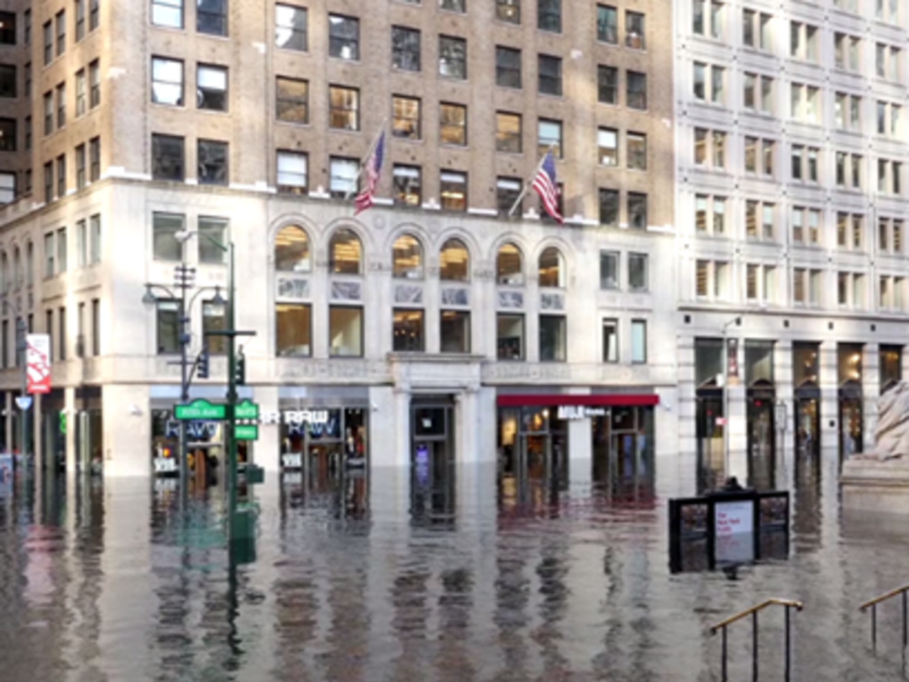 Блогери показали, якими можуть бути наслідки глобального потепління для Нью-Йорка