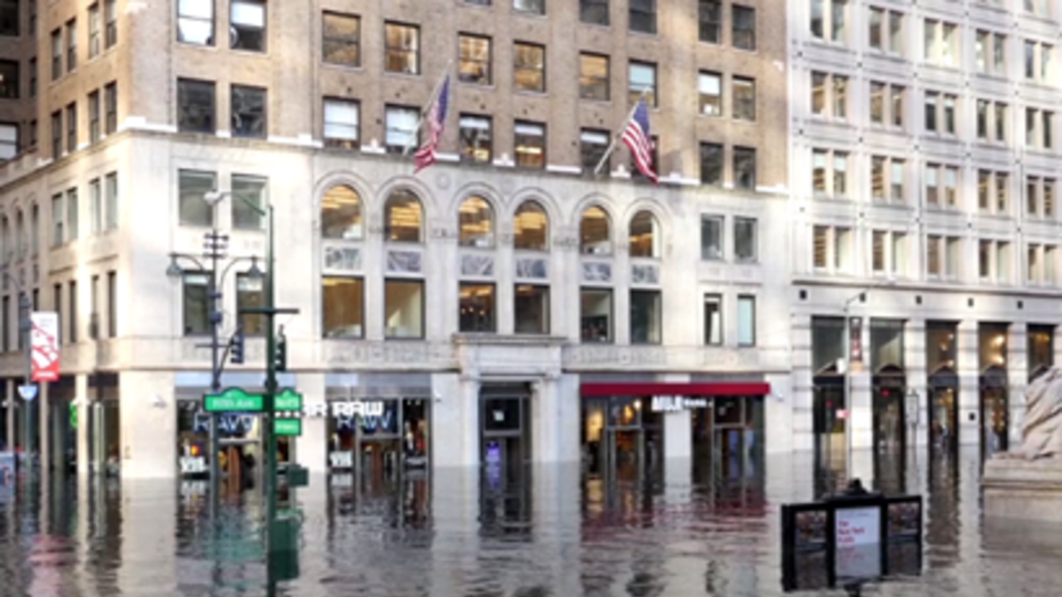 Блогери показали, якими можуть бути наслідки глобального потепління для Нью-Йорка