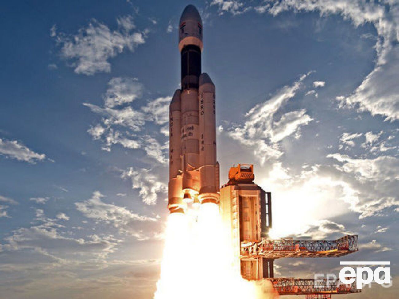 Запуск индийской ракеты&nbsp;GSLV Mk.3