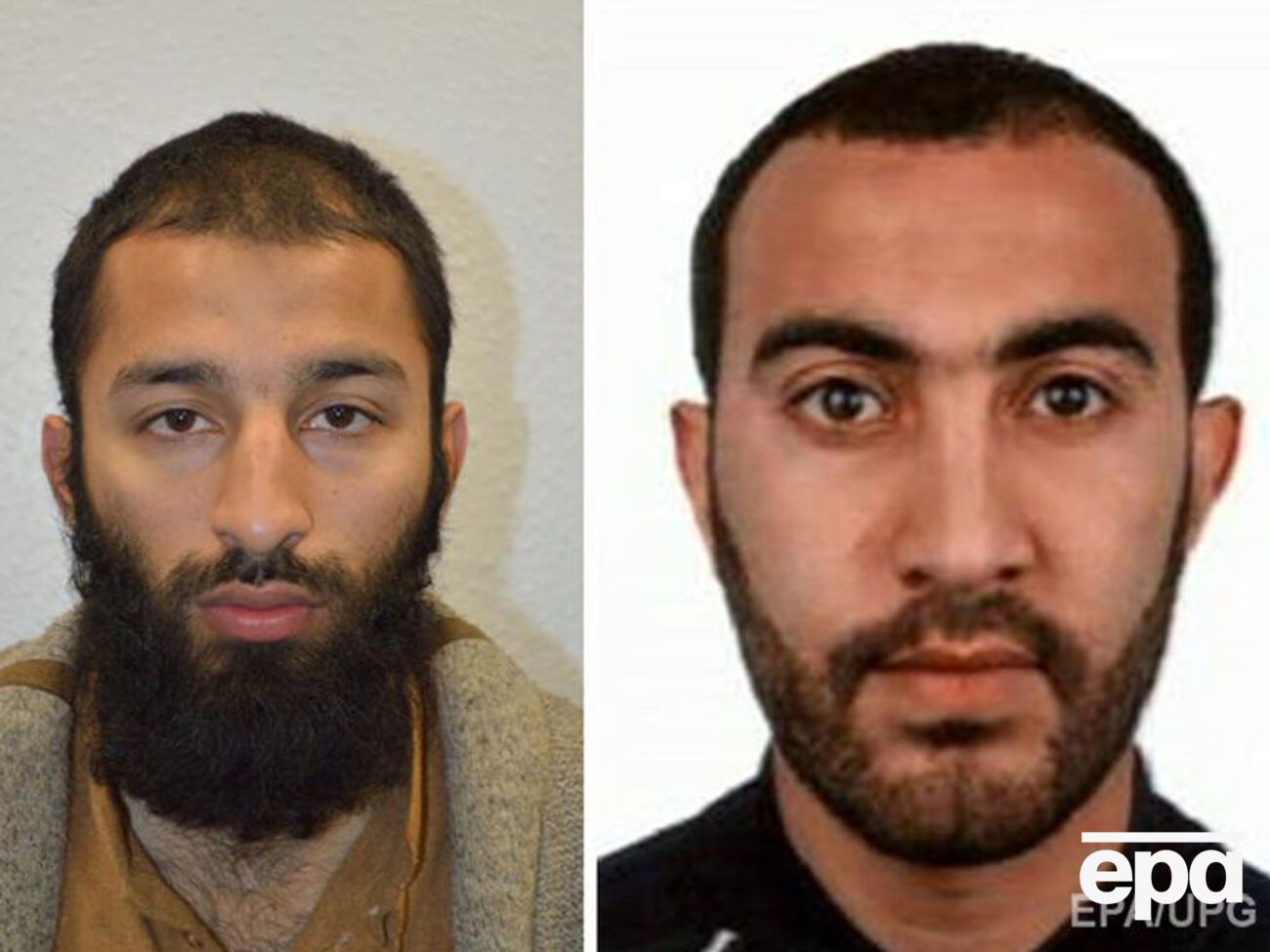 Бутт (слева) и Редуан (справа) опознаны как участники нападения на Лондонском мосту