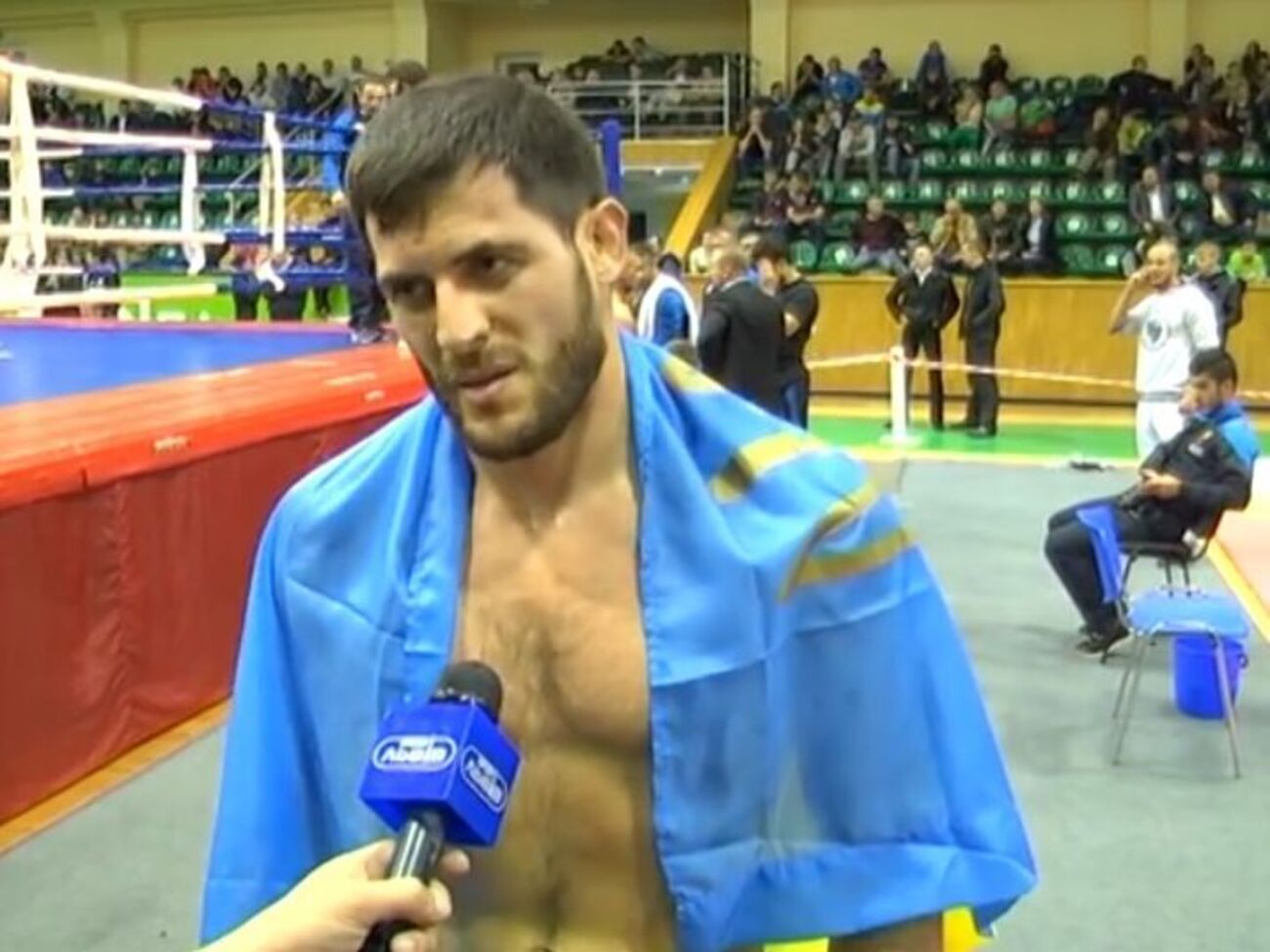 Амрієв брав участь у змаганнях із MMA в Україні