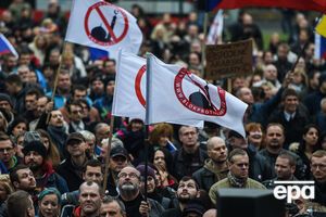 У лютому у Празі мітингували проти мігрантів