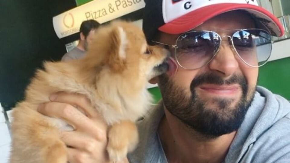 Козловский: Невероятно любвеобильная Ириска. Рамина хочет мне такую подарить... Я обожаю животных и не против завести собаку, но мне пока хватает кошки