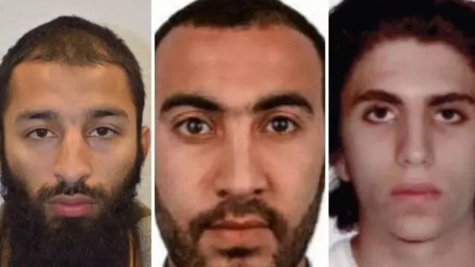 Полиция узнала имя третьего лондонского террориста --- Юсефа Захбы (справа)