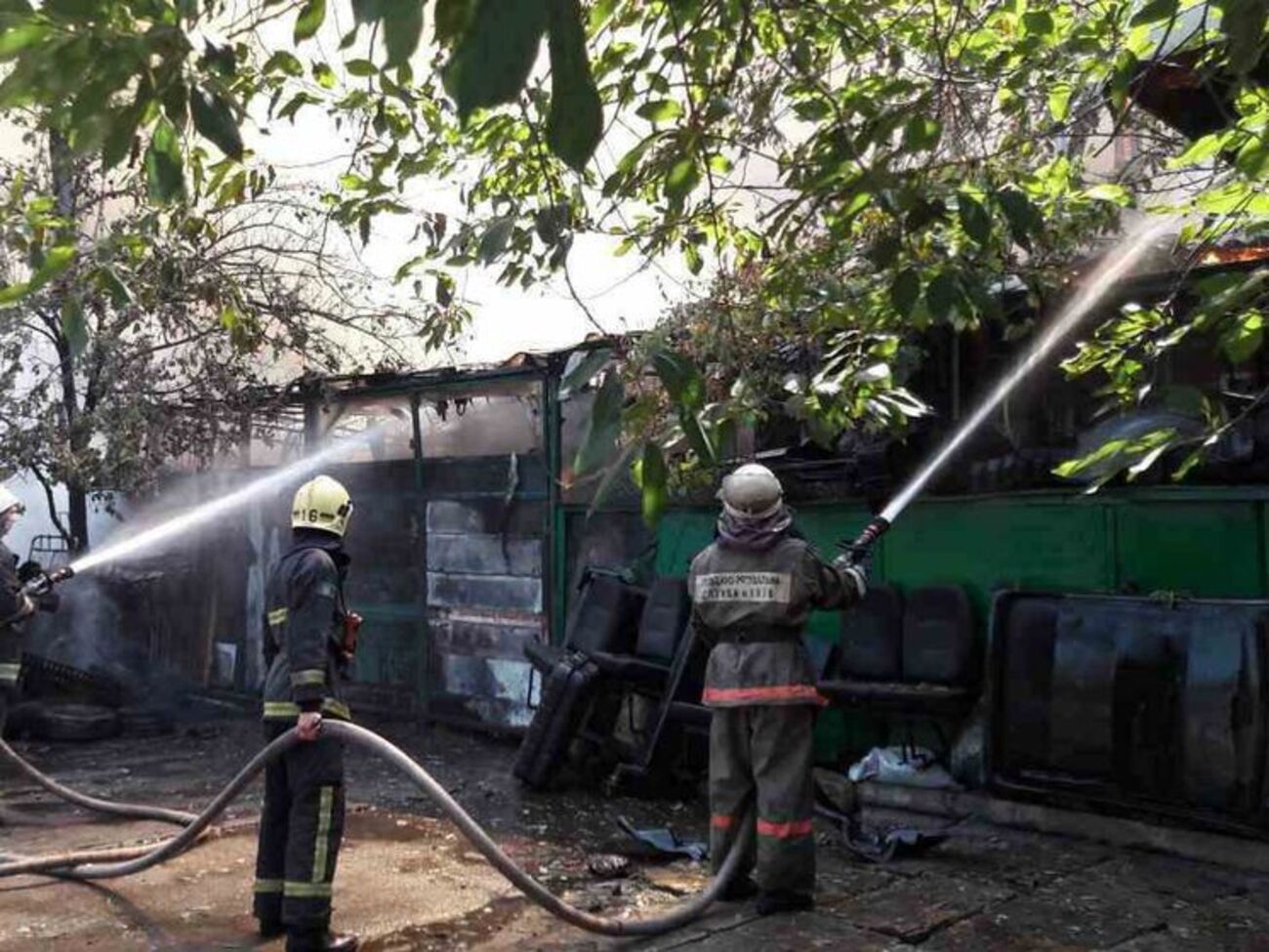 Рятувальники локалізували пожежу на площі 400 м&sup2;&nbsp;у Києві