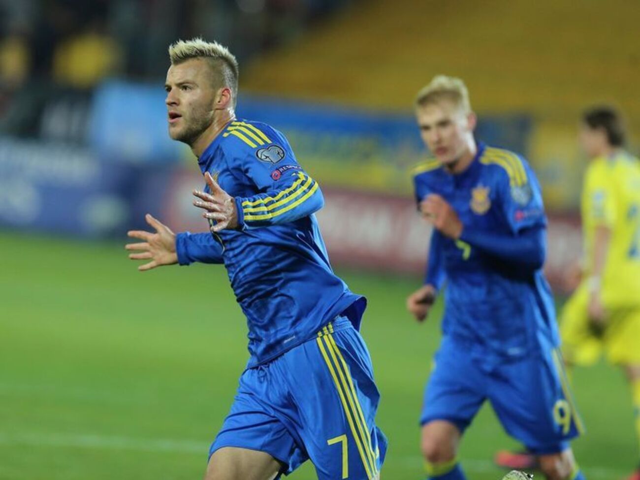 Сборная Украины провела матч против Мальты