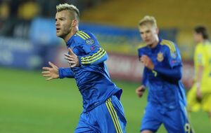 Сборная Украины провела матч против Мальты