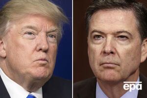 Коми (справа) показалось, что Трамп пытался установить "нечто вроде патронажных отношений" с ФБР