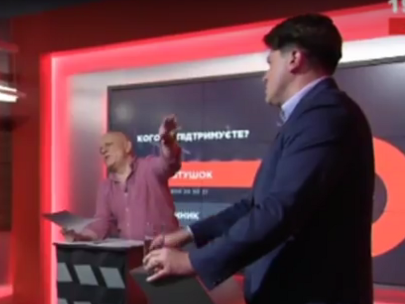 Винник после замечаний Вересня удивился, зачем его пригласили в эфир