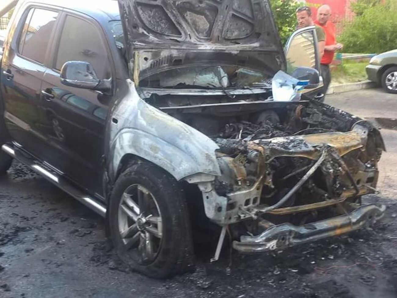 Полиция открыла уголовное производство по ч. 1 ст. 194 (умышленное повреждение или уничтожение имущества) Уголовного кодекса Украины