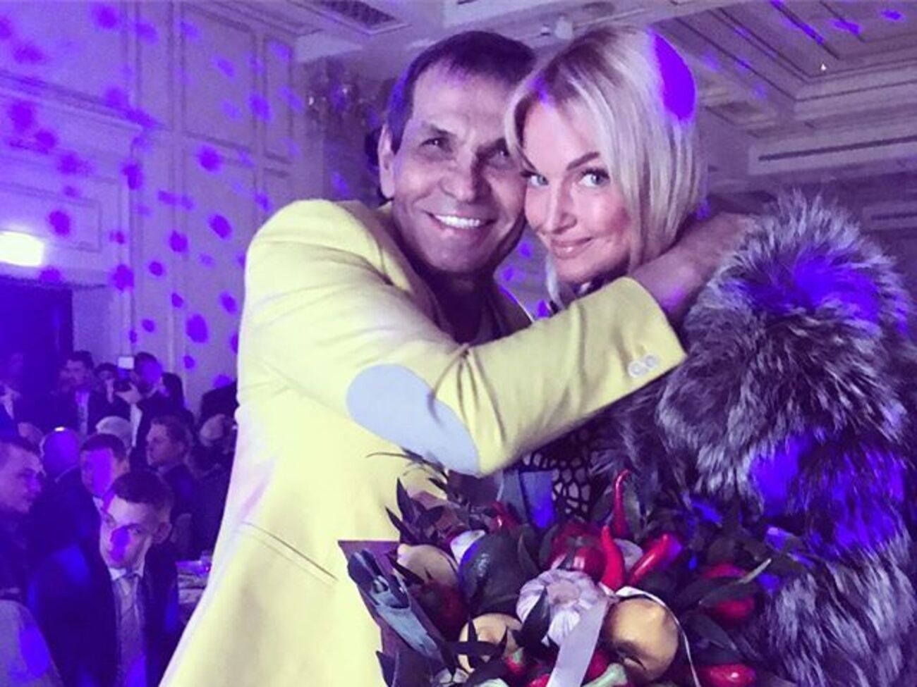 Волочкова подарувала Алібасову букет із перцю