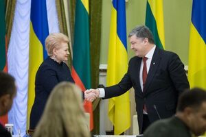 9 червня Грібаускайте дасть старт Дням Литви у Харкові, а також проведе зустріч із Порошенком