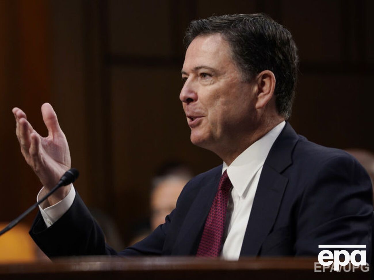 Комі: Я здивувався, коли дізнався, що мене звільнили через розслідування щодо Росії