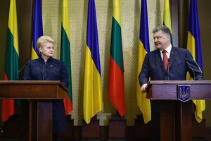 Порошенко и Грибаускайте встретились в Харькове