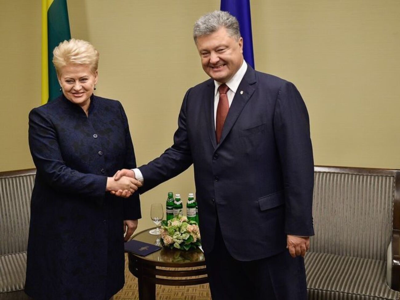 Порошенко встретился с президентом Литвы Далей Грибаускайте