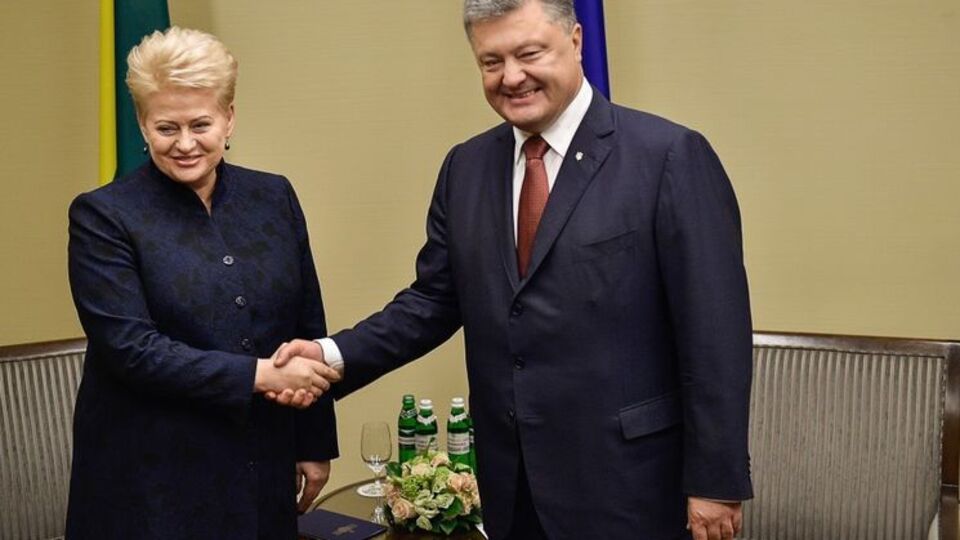 Порошенко встретился с президентом Литвы Далей Грибаускайте