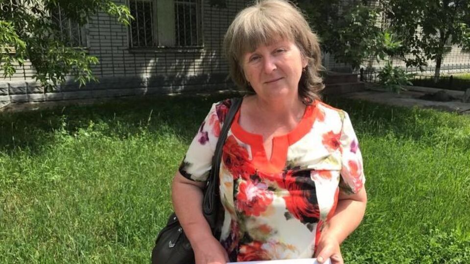 Мать захваченного в плен российского спецназовца Светлана Агеева