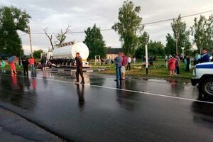 На підлітків наїхав МАЗ із цистерною
