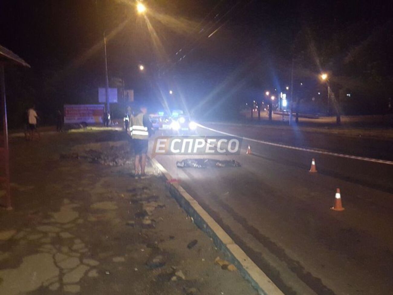 Задержали ли водителя Mercedes, неизвестно