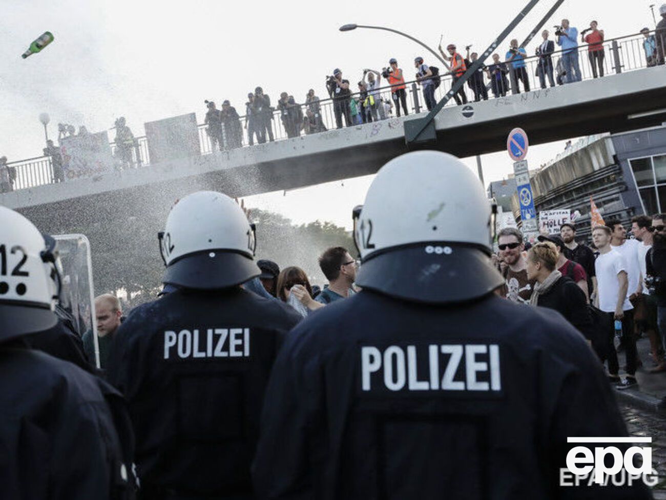 Саміт G20 у Гамбурзі супроводжували акції протесту
