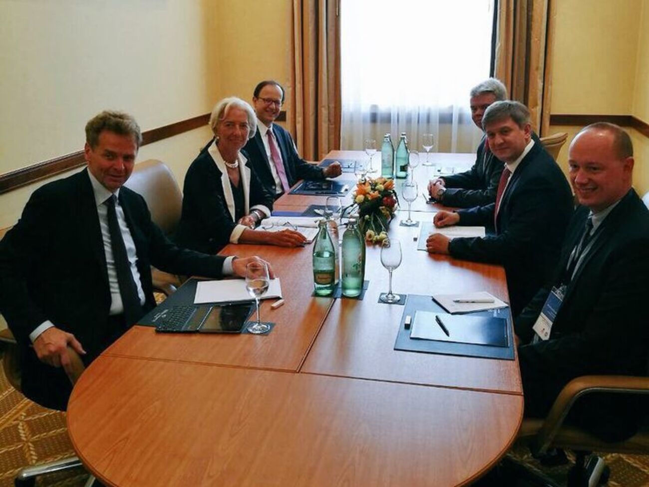 Данилюк зустрівся з Лагард