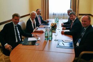 Данилюк зустрівся з Лагард