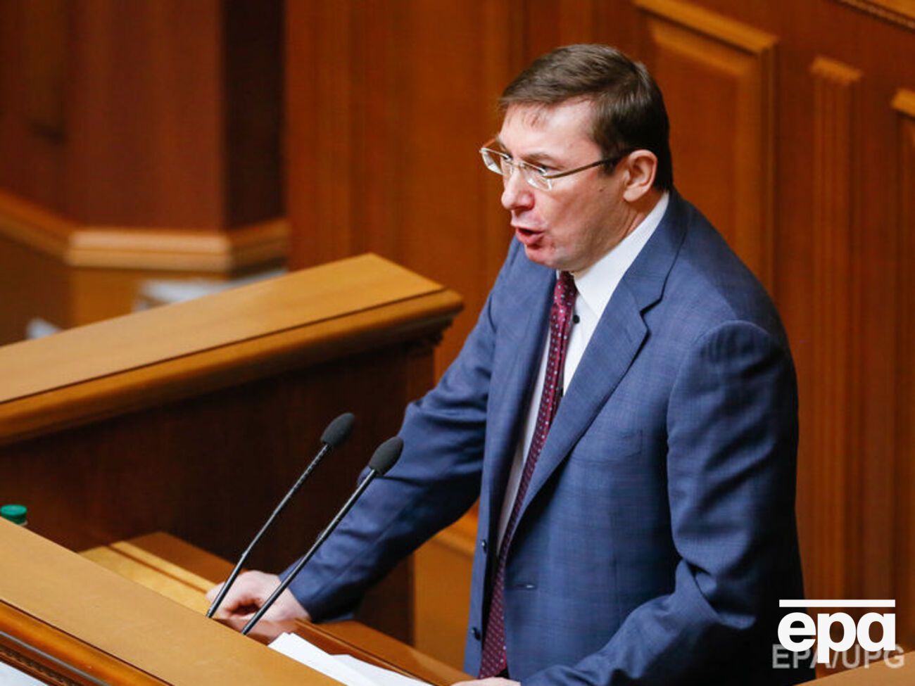 Луценко: У вересні повернуся з цим самим поданням
