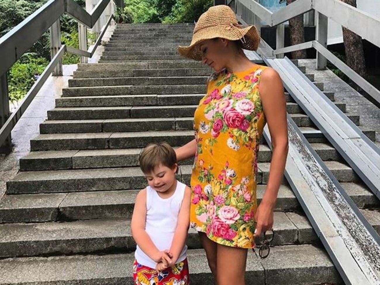 Сын Бледанс родился с синдромом Дауна