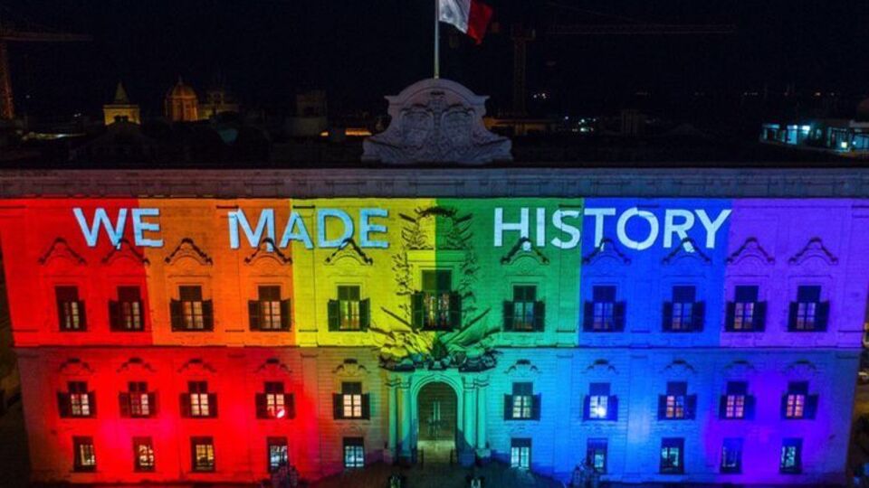 Мальта стала 24-й страной мира, признавшей однополые браки