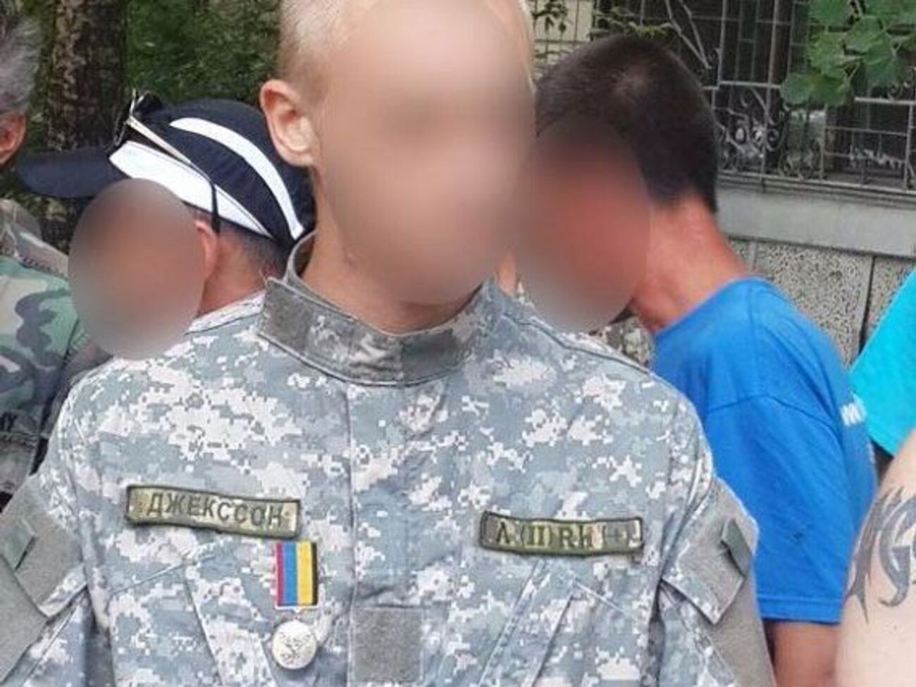 Один із затриманих, який видавав себе за учасника АТО